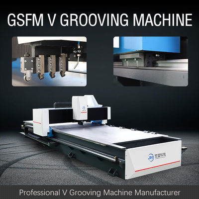 Hoog rendement V de Machine van de Groefsnijder Automatisch voor Aluminiumcomité Verwerking