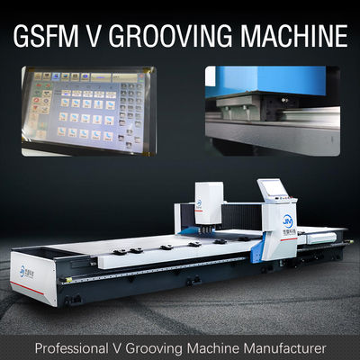 120m/min Hoge snelheid V Grooving Machine voor skateboard roestvrij staal decoratie