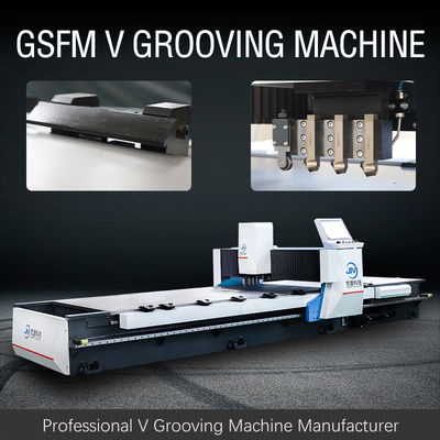 Versatile horizontale V-snijmachine voor displayrequisiten met roestvrijstalen decoratie