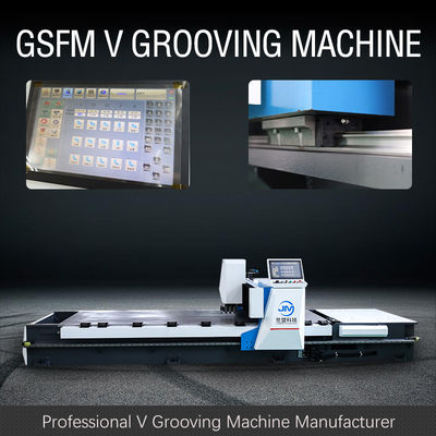 Hoogsnel CNC V-groefmachine voor de decoratie-industrie van roestvrij staal - model 1225