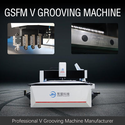 Hoogsnel CNC V-groefmachine voor de decoratie-industrie van roestvrij staal - model 1225