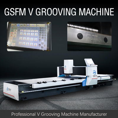 Automatische V die Machine voor Aluminiumvernisje groeven verbeteren Opgeruimde Deur met Vier