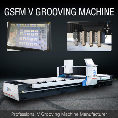 Intelligente Oplossing V Groefsnijmachine voor Opgeruimde Deur volledig Automatische Vier